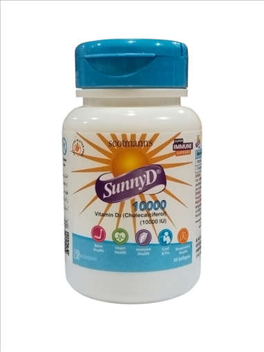 Picture of Sunny D 10000 IU Softgels 30x1s